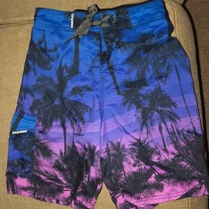 Ocean current boys swim trunks!